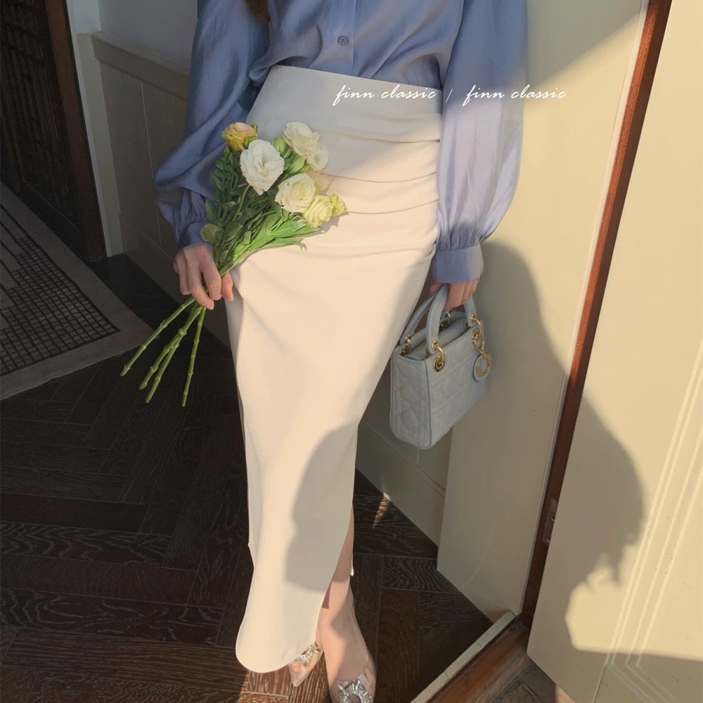 Classic Cream Skirt